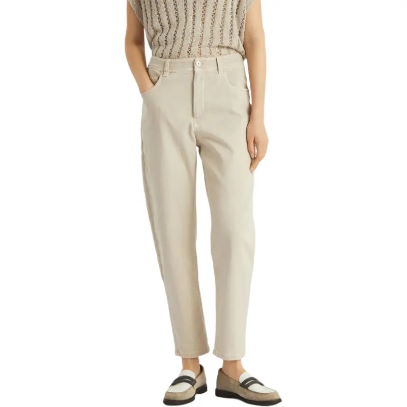 Brunello Cucinelli Logo Patch Jeans-1