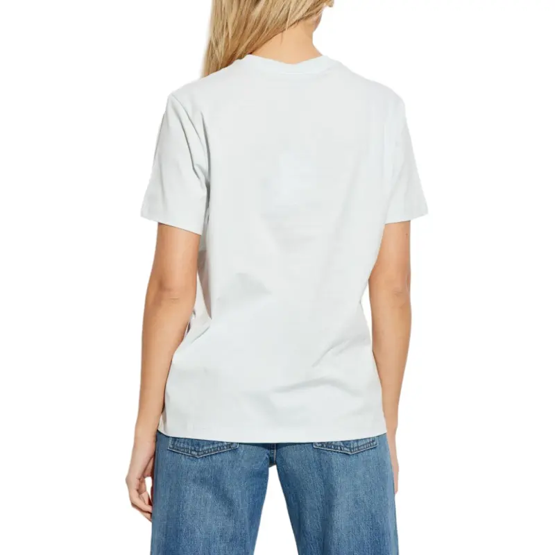 GANNI Graphic Printed Crewneck T Shirt-4