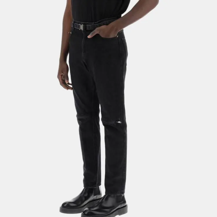 Sacai Jeans Men Black-2
