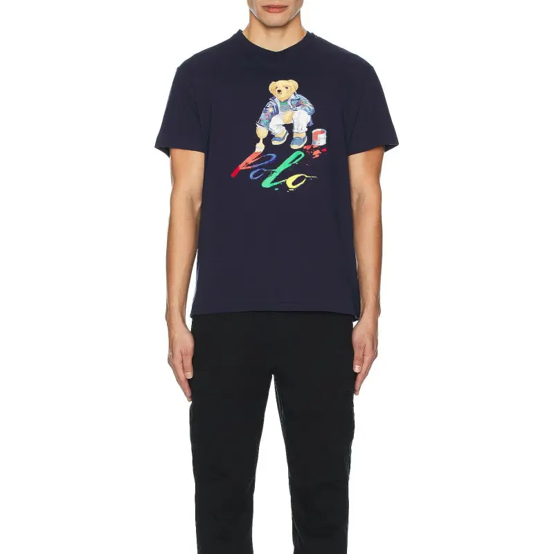 Polo Ralph Lauren T Shirt Men's Marine Blue-3