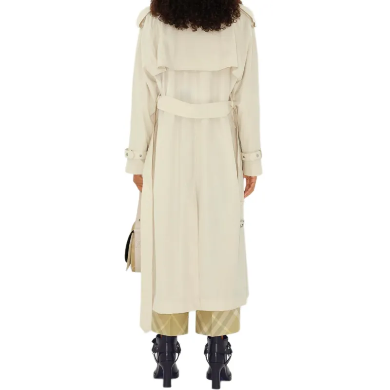 Burberry Kennington Long Trench Coat-5