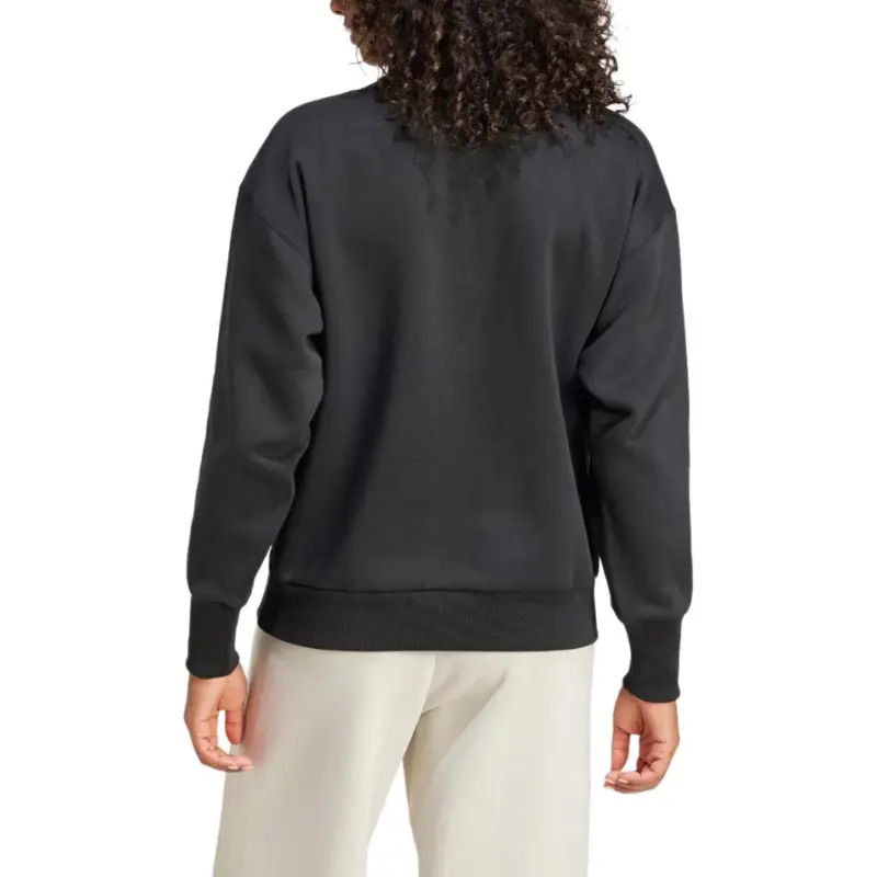 Adidas Free Shipping With AdiClub All Szn Fleece Loose Quarter Zip Sweatshirt-2