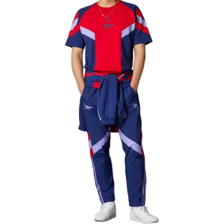 Adidas Arsenal Seasonal Fleece Tracksuit Bottoms-3