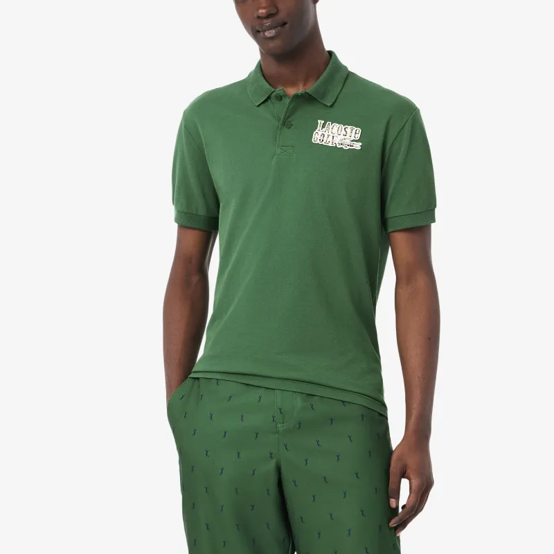 LACOSTE Polo Shirt Men's Pine Green-1