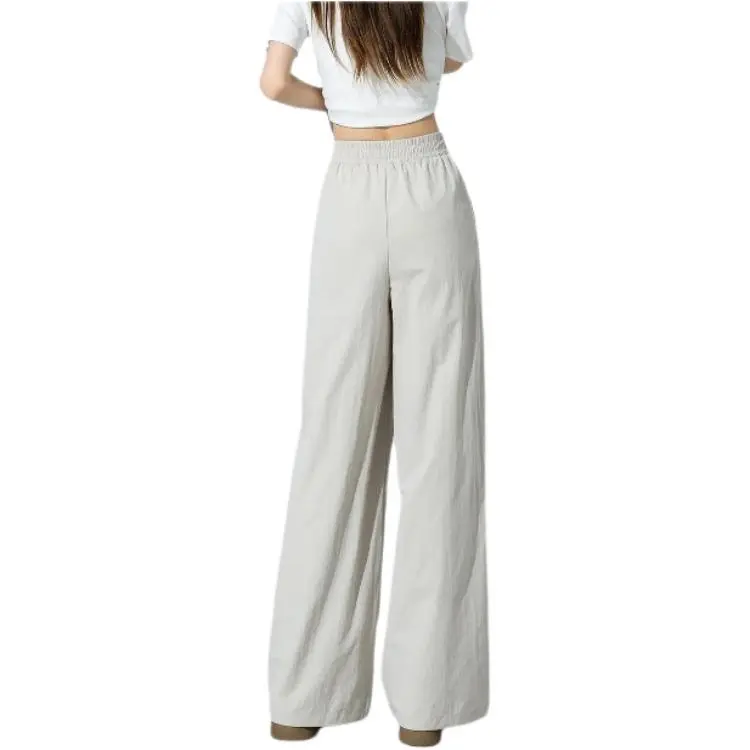 Dior Beauty Casual Pants Women's Silver Gray-1