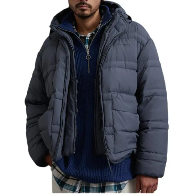 COVERNAT Down Jackets Men Charcoal Gray-3
