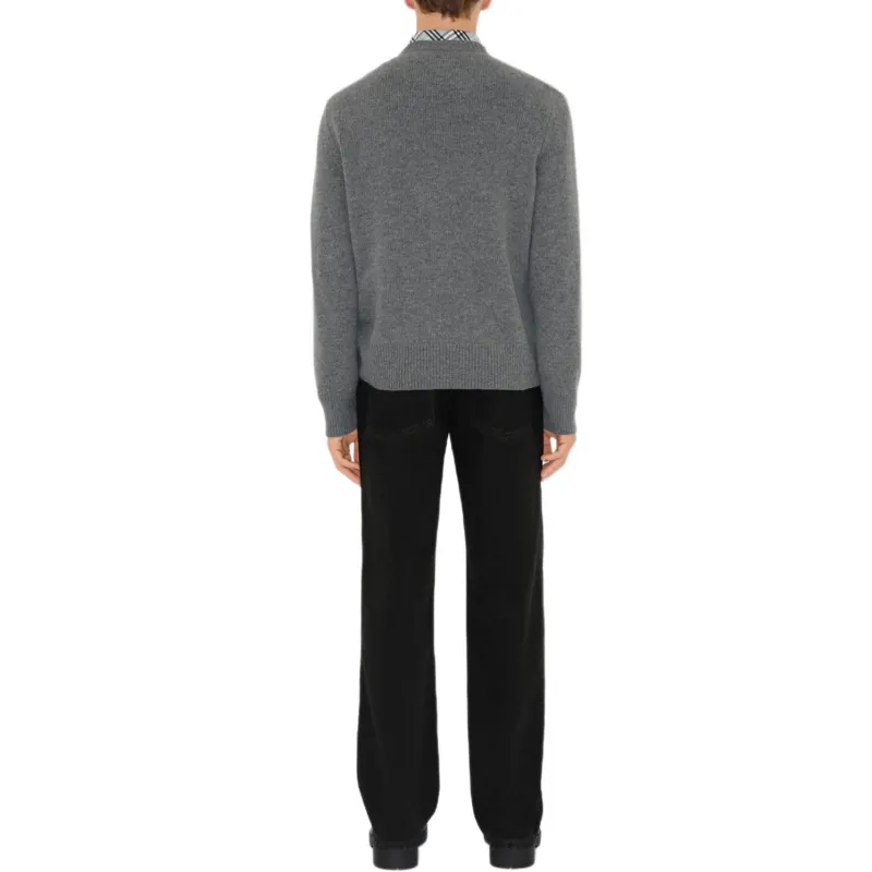 Burberry Ekd Intarsia Knit Crewneck Jumper-2