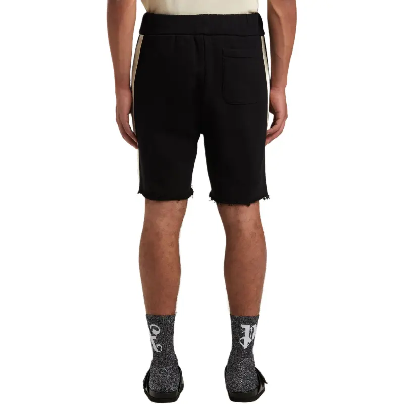 PALM ANGELS Logo Printed Drawstring Track Shorts-3