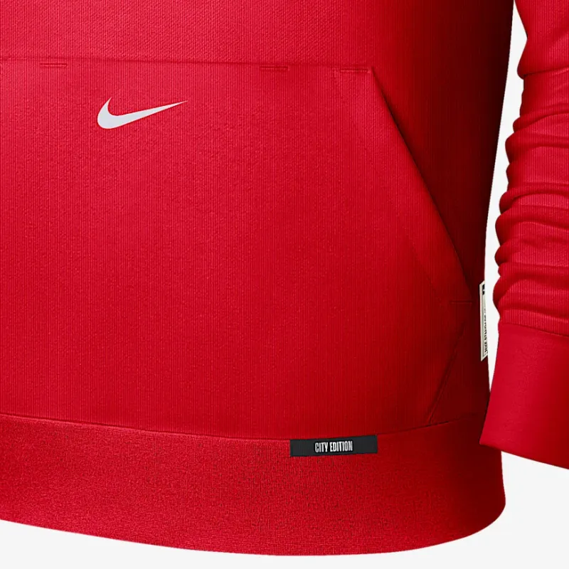 Nike Philadelphia 76ers Standard Issue City Edition Men's Nike Dri FIT Nba Courtside Hoodie-2
