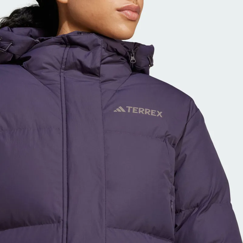 Adidas Terre FW24 XPLORIC WIND.RDY Down Jacket Women's Purple-5