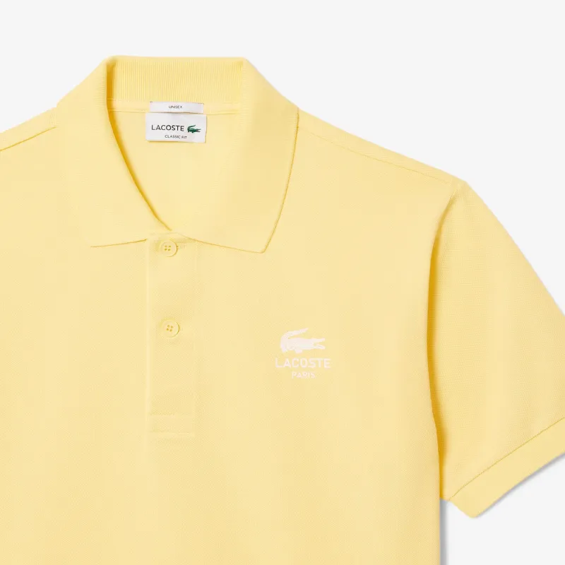 LACOSTE Polo Shirt Unisex Yellow-2