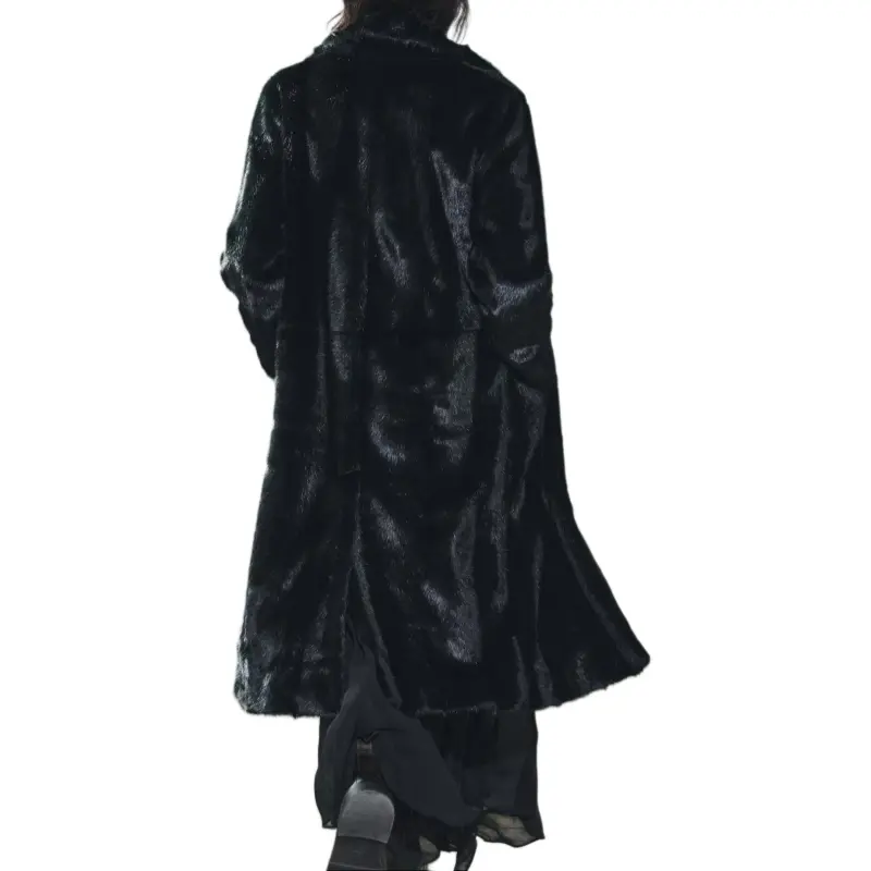 ZARA ZW Series Coats Women's Black-3