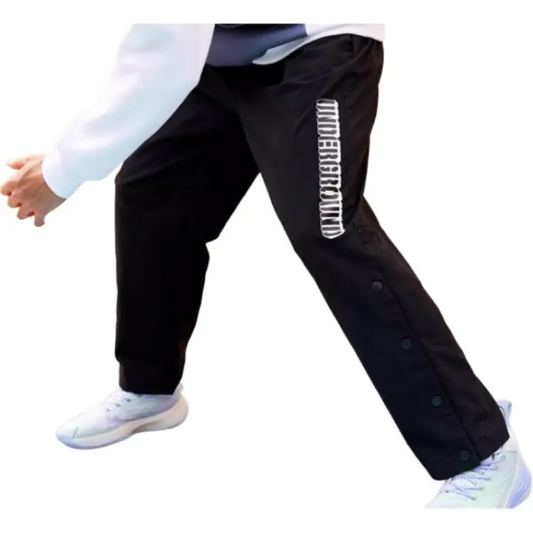 PEAK Straight Moderate Casual Pants Men's Black-2