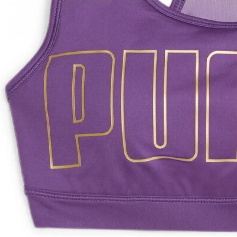 PUMA Brassière De Sport Imprimée 4Keeps Bra Women's Purple-2