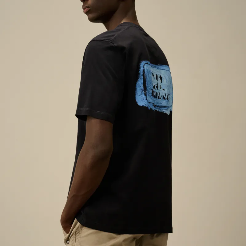 C.P. Company Graphic logo T shirt-2