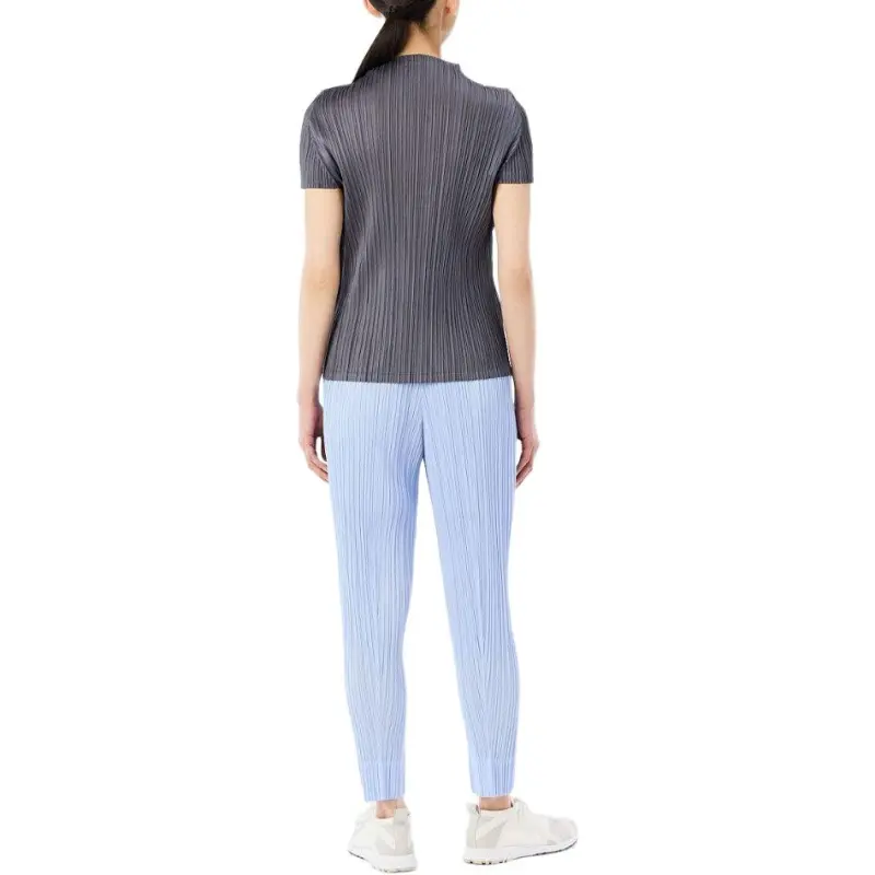 PLEATS PLEASE ISSEY MIYAKE Casual Pants Women's Blue-2