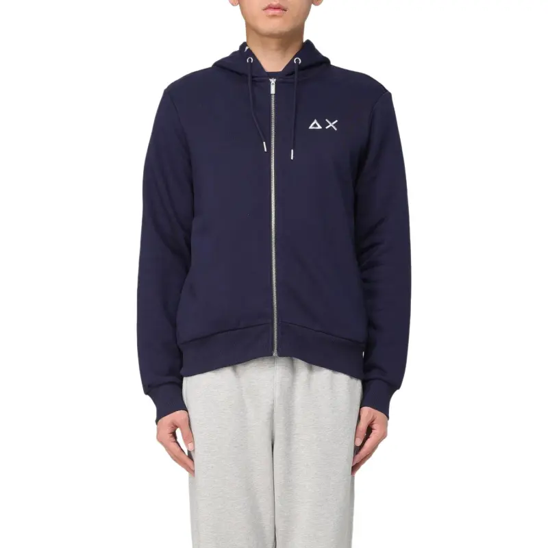 SUN68 Sweatshirts Men Blue-3