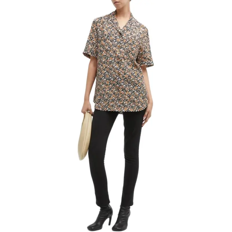 Burberry FW22 Shirt Women's Brown-2