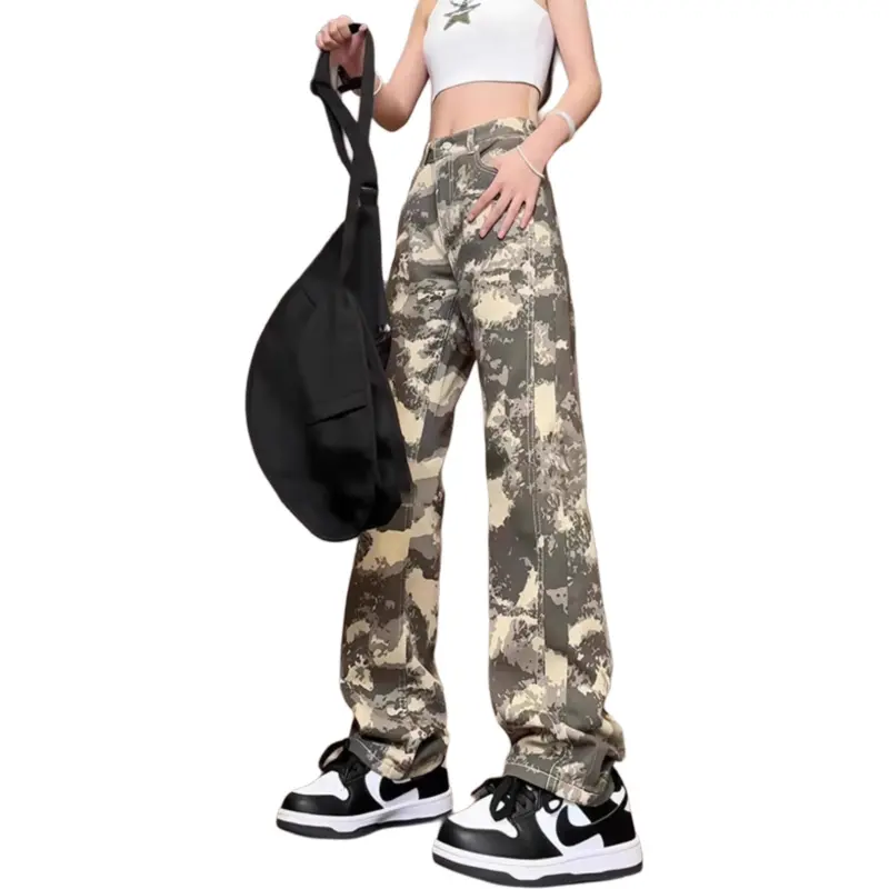 ORMY Jeans Unisex Desert Camouflage-3