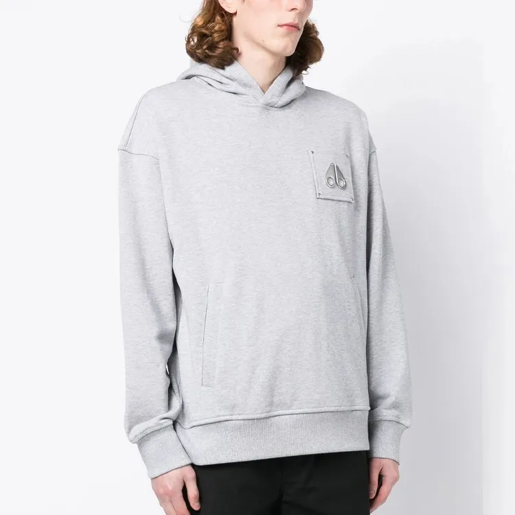 Moose Knuckles Sweatshirts Unisex Gray-3