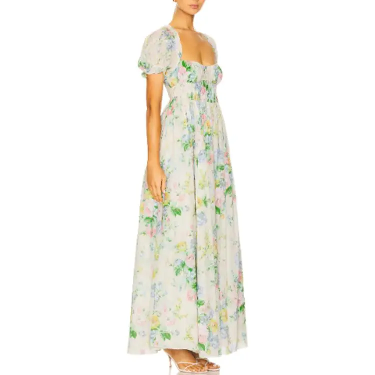 Selkie Collection Short Sleeved Dress Women's Multicolor-2