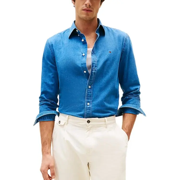 Tommy Hilfiger Shirt Men's Blue-1