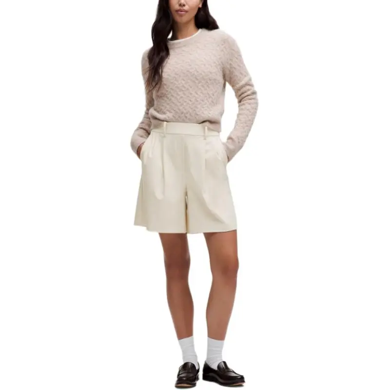 Lululemon Luxtreme™ Daydrift Casual Shorts 7' Women's Light Ivory White/LTIV-2