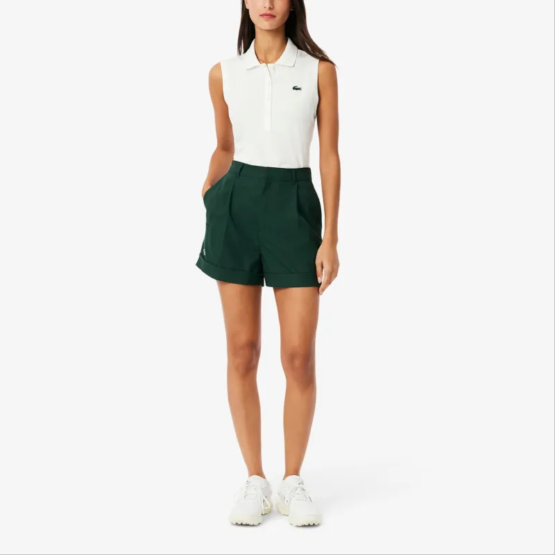 LACOSTE Casual Shorts Women's Medium Prussian Green-1