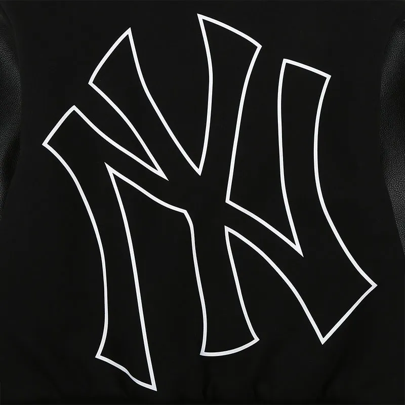 MLB Baseball Jacket Unisex Black-2