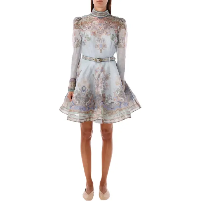 Zimmermann Eden Belted Mini Dress-3