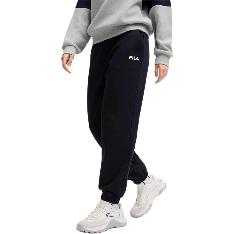 FILA ORIGINALE Knitted Sweatpants Women's Legend Blue-3