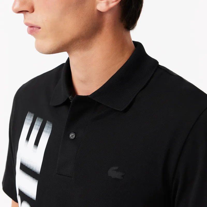 LACOSTE Polo Shirts Men Black-4