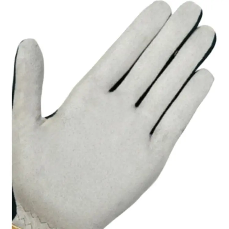 Asics Baseball Gloves Batter's Glove Leather Unisex Black-2