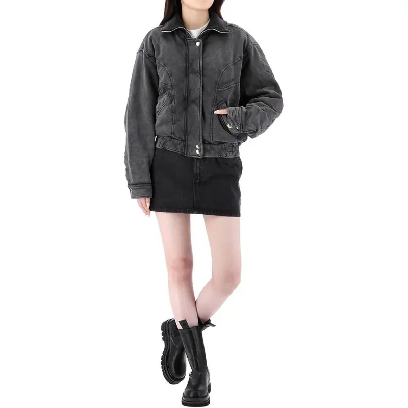 ISABEL MARANT Jackets Coats Women's Dark Gray-1