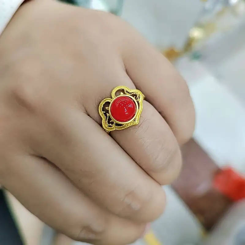 Gifts Jade Rings Unisex-7