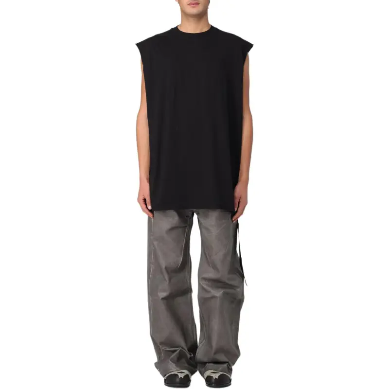 Rick Owens DRKSHDW Tarp Sleeveless T Shirt-2