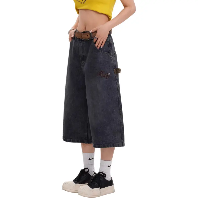 KVIV Denim Shorts Men Blue -2
