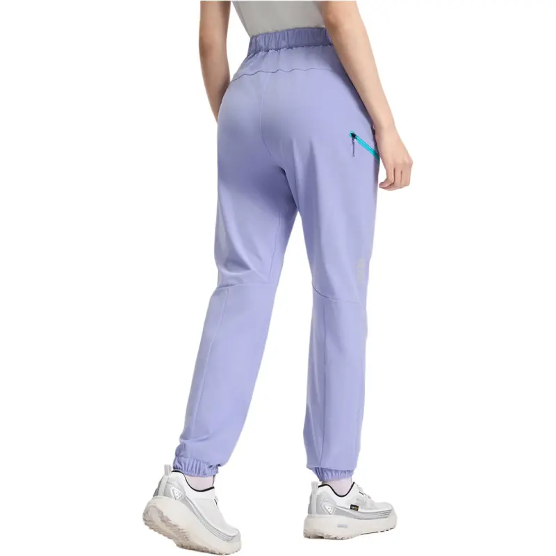 FILA AthleticsCYCLING SS25 Knitted Sweatpants Women's Galactic Light Purple PR-3