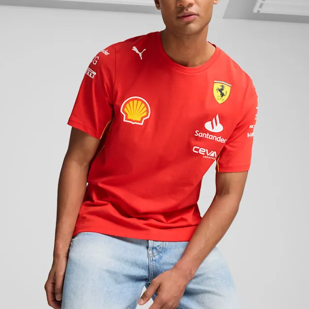 PUMA Scuderia Ferrari Sainz Men's Tee-3