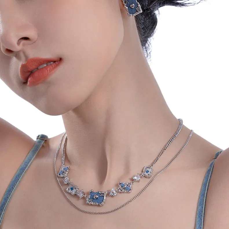 Masw Copper Alloy Necklaces Women's-4