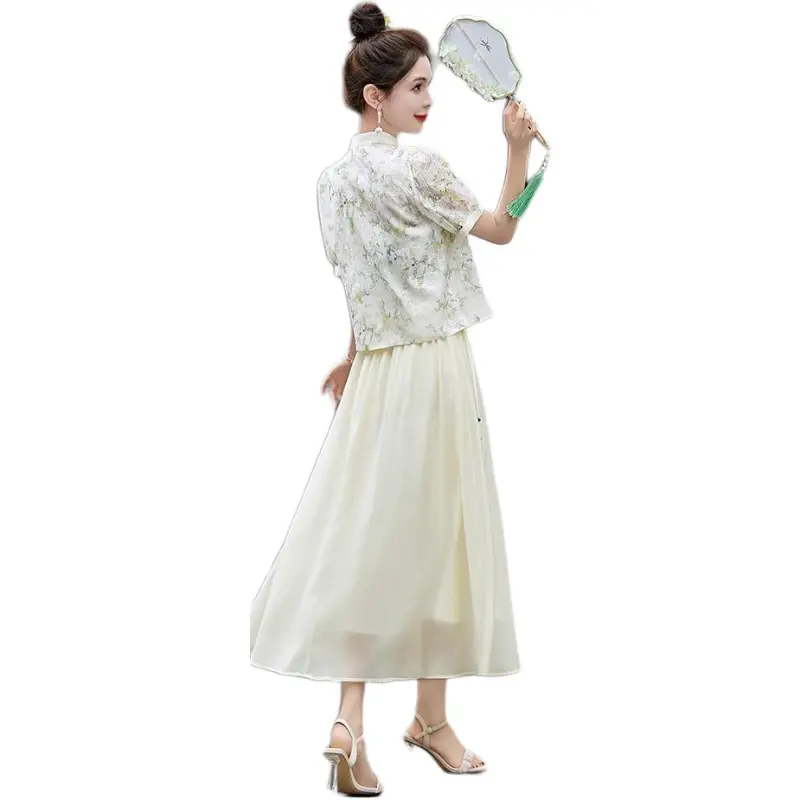 Fele.d Two Piece Skirt Sets Women's-9