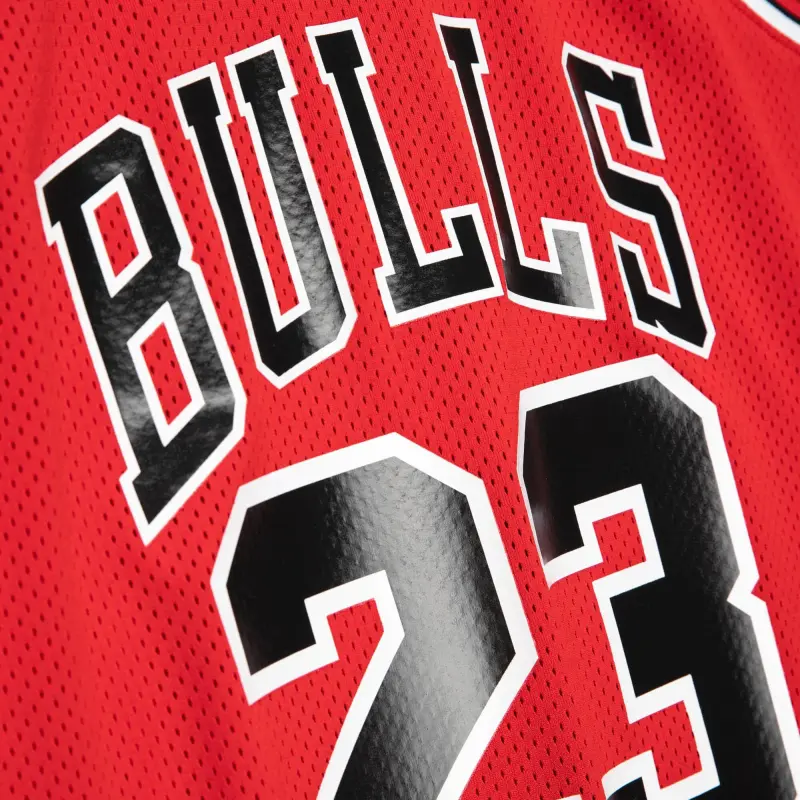 Mitchell & Ness Basketball Jersey Men's Red-2