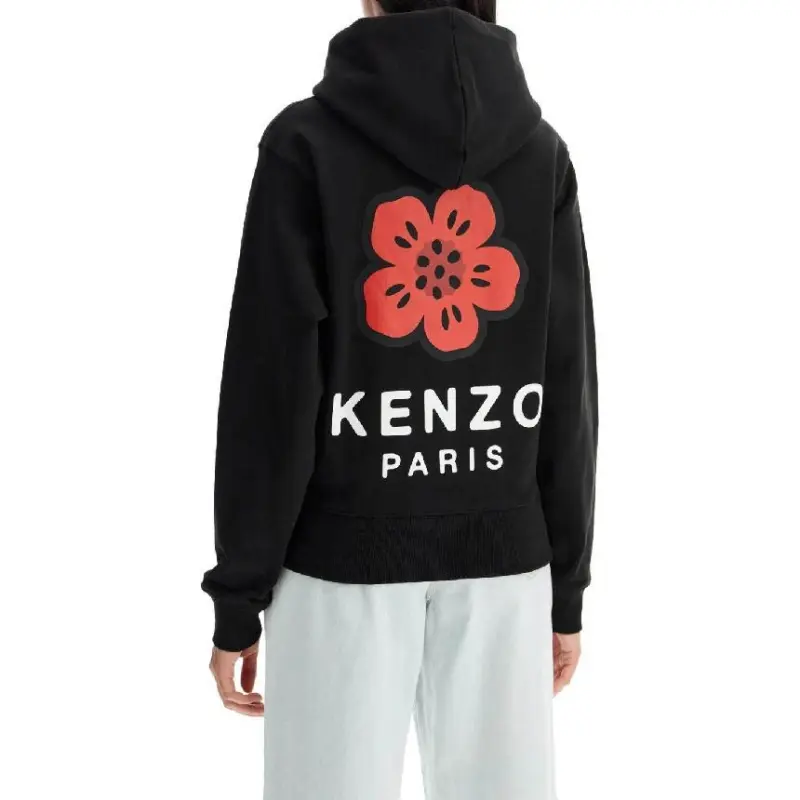 KENZO Boke Flower Drawstring Hoodie-3