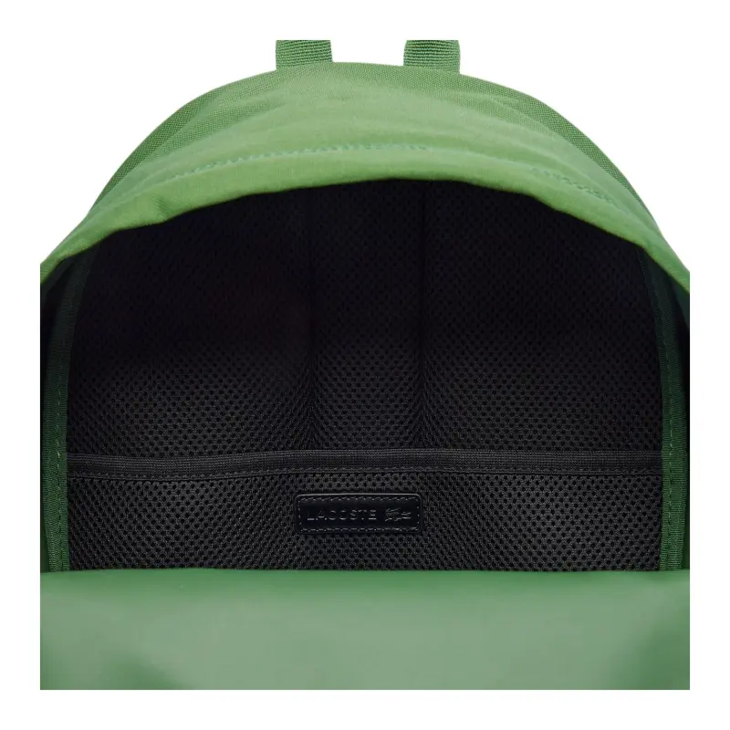 LACOSTE Polyester Backpack Unisex Green-3