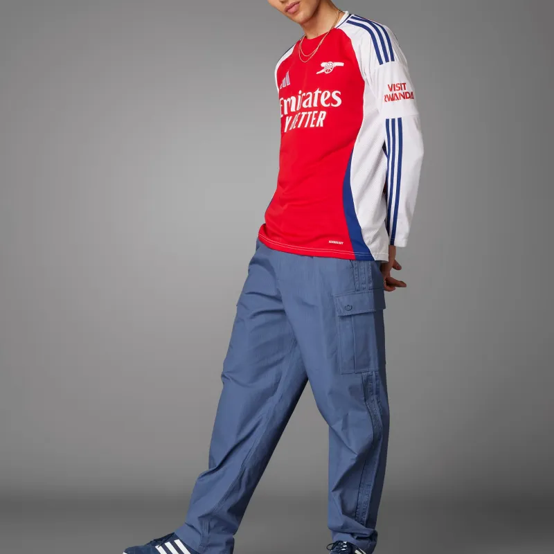 Adidas Free Shipping With AdiClub Arsenal 24/25 Long Sleeve Home Jersey-4