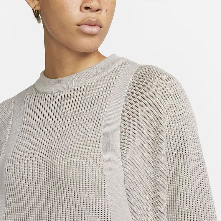 Nike Ribbed Crew Neck Sweatshirt-5