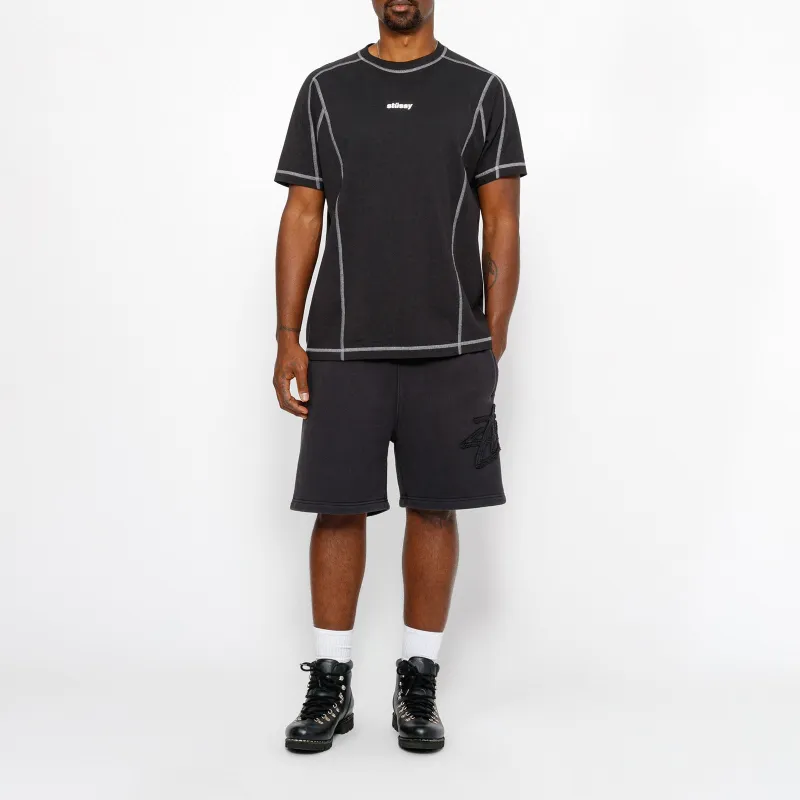 Stussy Tonal Applique Fleece Short-3