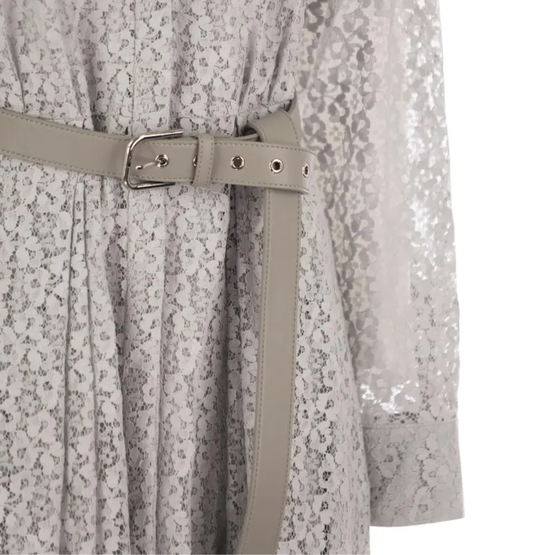 MaxMara Studio Canada Lace Shirt Dress-3