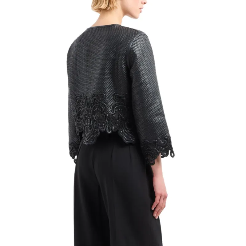 EMPORIO ARMANI Leather Outerwear-5