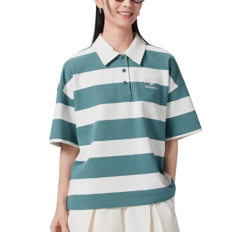 New Balance Polo Shirt Women's Green-3